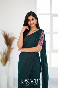 Kasavu Rama Powerloom Cotton Saree
