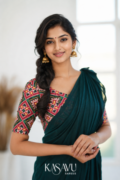 Kasavu Rama Powerloom Cotton Saree
