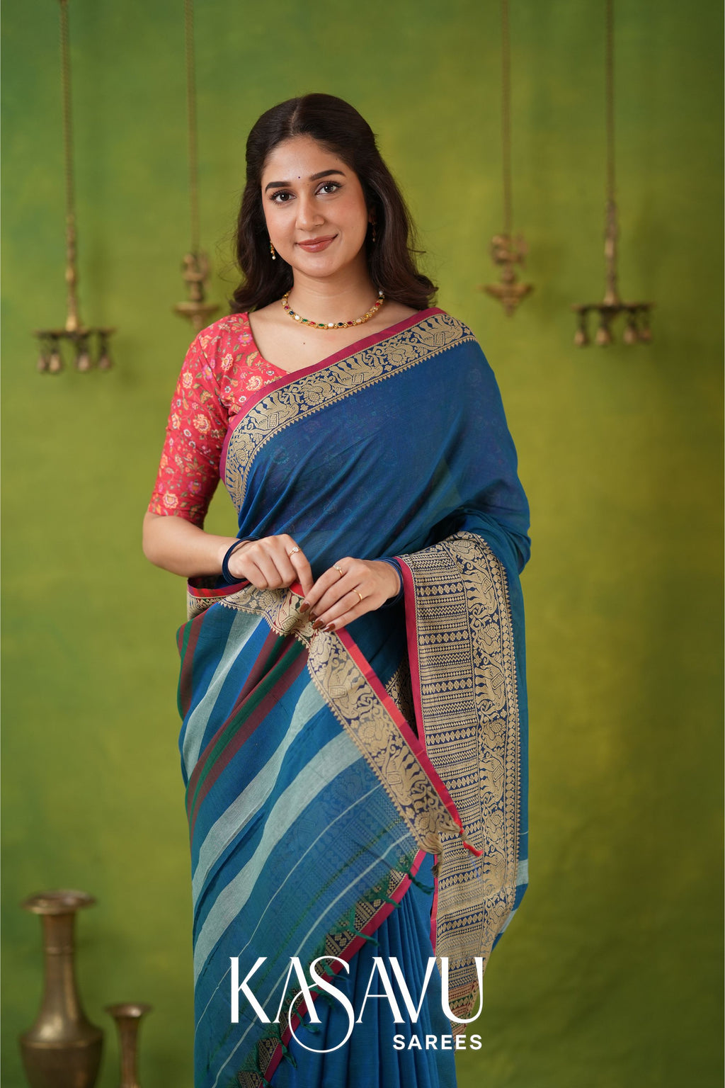 Kasavu Rama Narayanpet Cotton Saree
