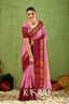 Kasavu Pink Narayanpet Cotton Saree
