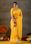 Kasavu Yellow Gini Cotton Saree