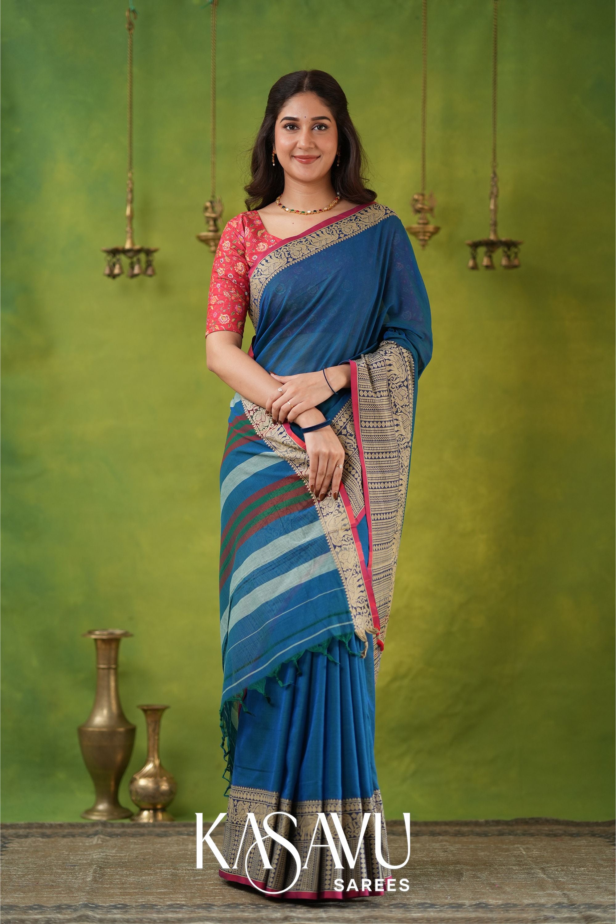 Kasavu Rama Narayanpet Cotton Saree