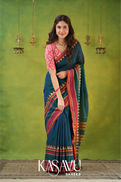 Kasavu Rama Narayanpet Cotton Saree