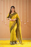 Kasavu Yellow Tissue Cotten Saree