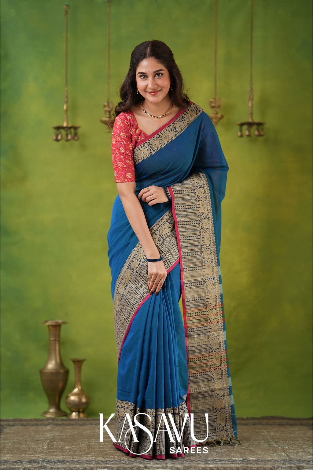 Kasavu Rama Narayanpet Cotton Saree