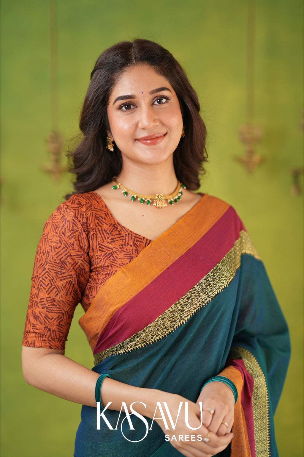Kasavu Rama Narayanpet Cotton Saree